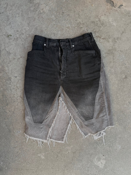 Rick Owens ‘Sliver’ Denim Skirt
