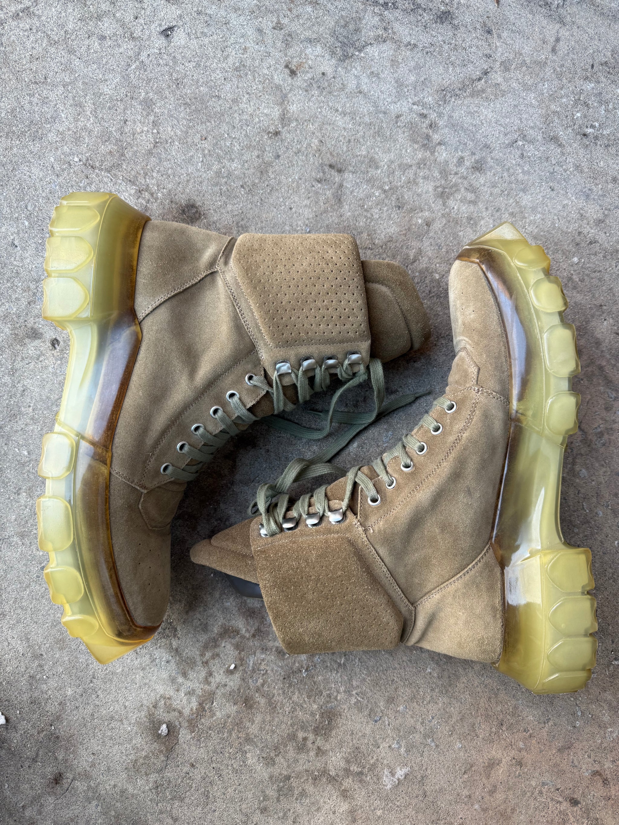 Rick Owens - FW18 Tractor Hiking Dunks – Geocasket