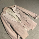 Rick Owens - Grail FW02 Corduroy Blazer