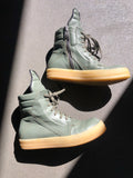 Rick Owens - SS18 DIRT gum sole sage geobasket